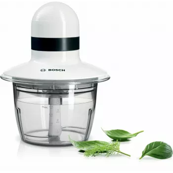 Bosch MMR08A1 elektrinis maisto smulkintuvas 0.8 L 400 W Antracitas, Balta