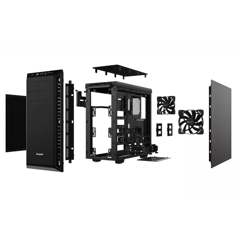 PC Case be quiet! Pure Base 600 Midi Tower Black