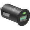 Transporto priemonės įkrovimo adapteris Goobay 18 W Quick Charge 3.0 juodas