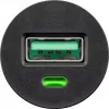 Transporto priemonės įkrovimo adapteris Goobay 18 W Quick Charge 3.0 juodas
