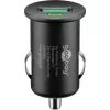 Transporto priemonės įkrovimo adapteris Goobay 18 W Quick Charge 3.0 juodas