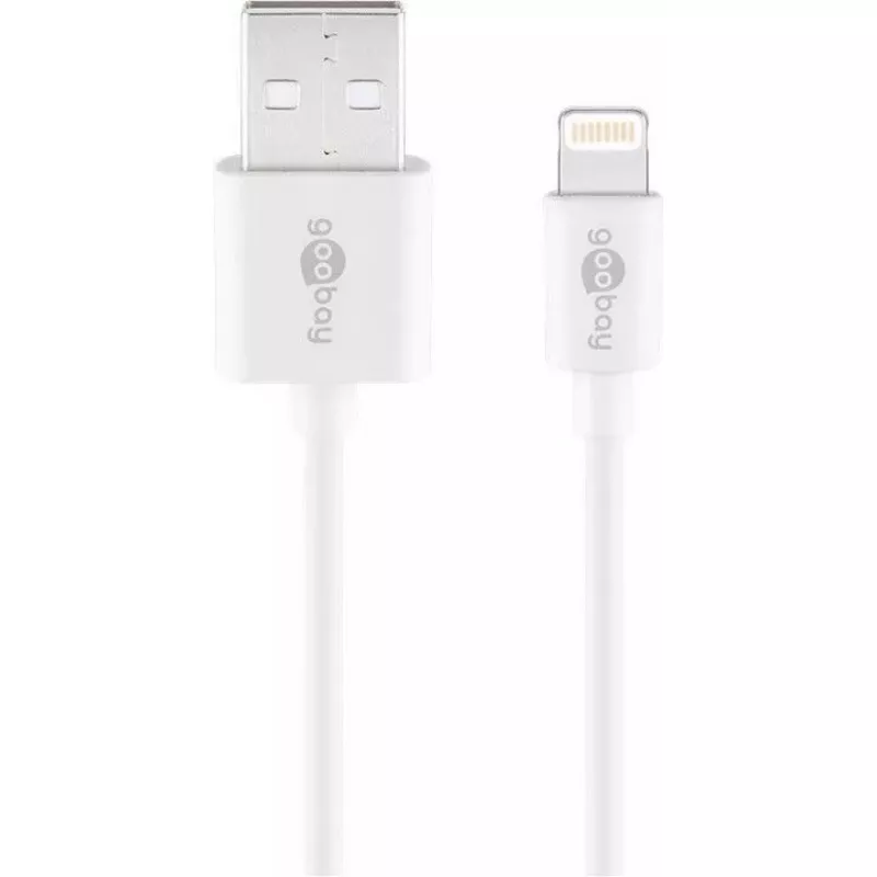 Lightning USB įkrovimo ir sinchronizavimo kabelis Goobay 72905