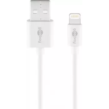 Goobay Lightning USB įkrovimo ir sinchronizavimo kabelis 2 m Lightning USB A