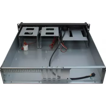 Server Case Inter-Tech 2U-2098-SK Rack Black