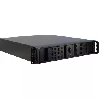 Server Case Inter-Tech 2U-2098-SK Rack Black