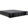 Server Case Inter-Tech 2U-2098-SK Rack Black