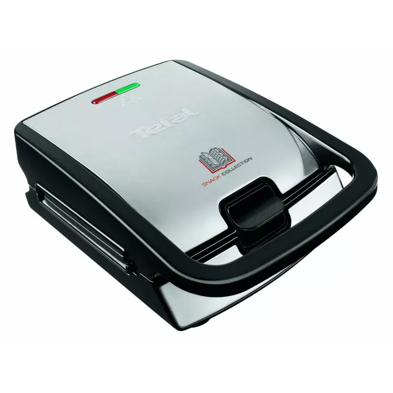 Sumuštinių keptuvė Tefal Snack Collection SW852D, 700 W, juoda, nerūdijantis plienas
