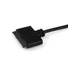StarTech.com SATA į USB kabelis su UASP, juoda, 6 Gbit/s, CE, FCC, 0 - 60 °C, -10 - 70 °C, 49 mm