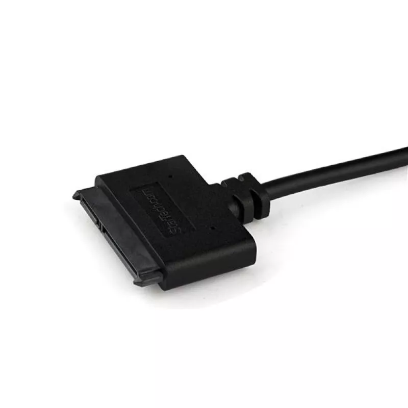 StarTech.com SATA į USB kabelis su UASP, juoda, 6 Gbit/s, CE, FCC, 0 - 60 °C, -10 - 70 °C, 49 mm