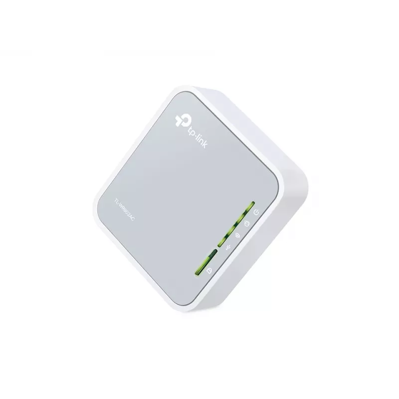 TP-Link TL-WR902AC belaidis maršrutizatorius Fast Ethernet Dual-band (2,4 GHz / 5 GHz) 4G Baltas