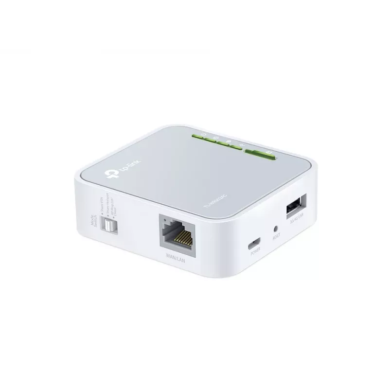 TP-Link TL-WR902AC belaidis maršrutizatorius Fast Ethernet Dual-band (2,4 GHz / 5 GHz) 4G Baltas