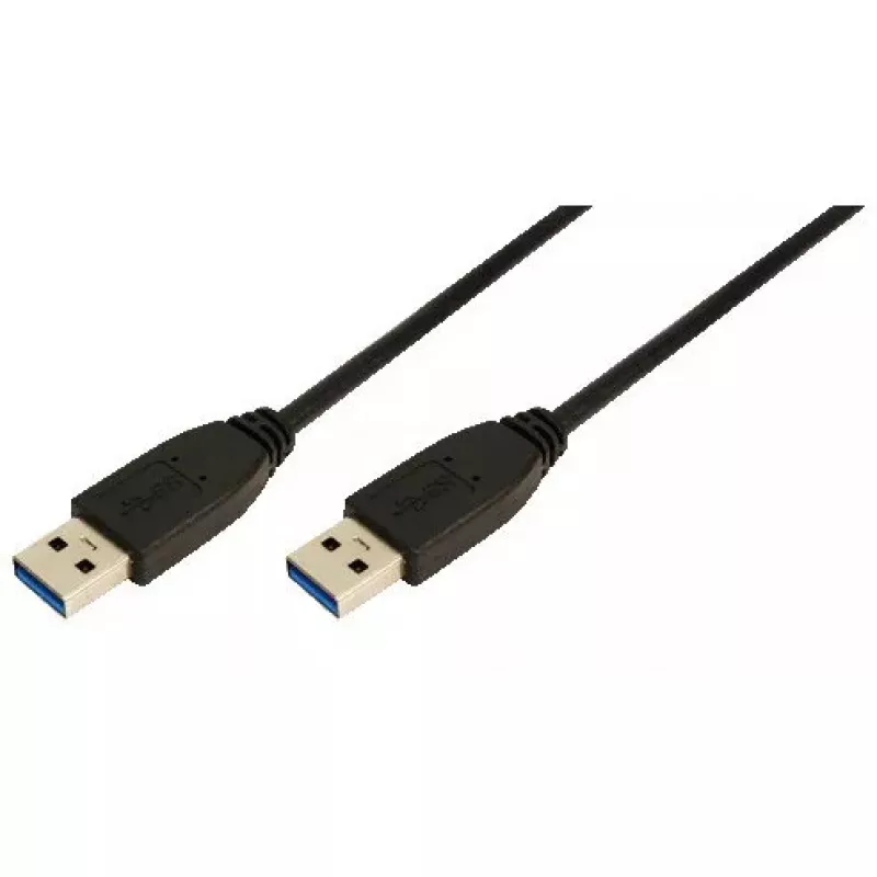 USB laidas LogiLink CU0038 USB 3.2 Gen 1 1m Juoda