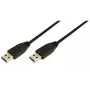 USB laidas LogiLink CU0038 USB 3.2 Gen 1 1m Juoda