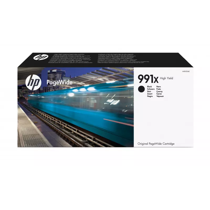 HP 991X Didelės išeigos juoda originali PageWide kasetė, juoda, 1 vnt., 20000 puslapių