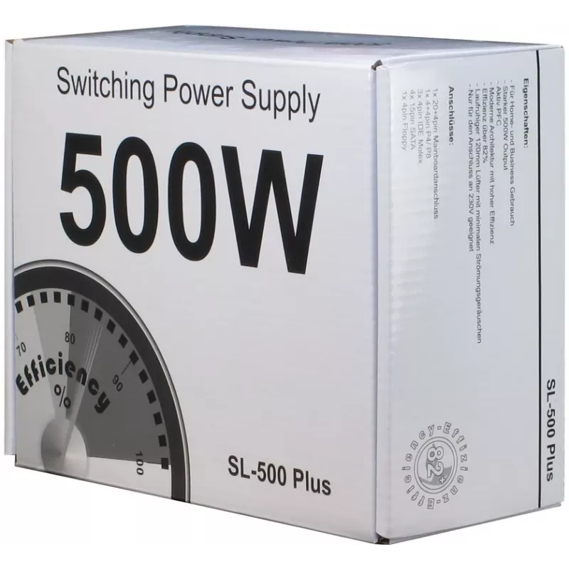 INTER-TECH Maitinimo blokas SL-500 Plus 500W ATX