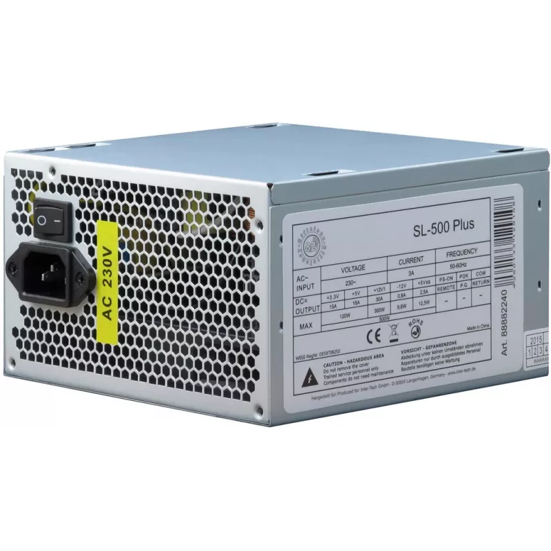 INTER-TECH Maitinimo blokas SL-500 Plus 500W ATX