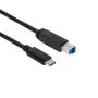 CLUB3D USB 3.1 Gen2 Type-C į Type-B kabelis Male/Male, 1 M./ 3.3 Ft.