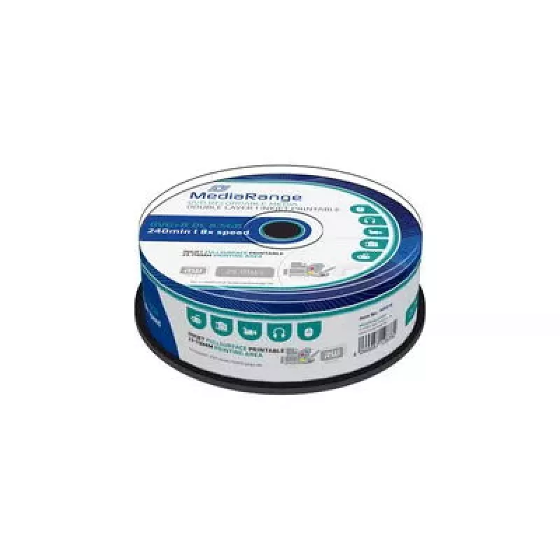 DVD+R MediaRange MR474 8,5 GB 25 vnt.