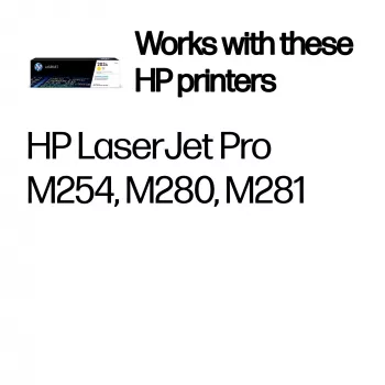 HP 203A geltonas originalus LaserJet tonerio kasetė
