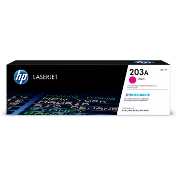 Tonerio kasetė HP CF543A 203A 1,3 tūkst. puslapių, rausvai raudona