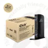 CLUB3D USB3.2 Gen1 Type A ar C dviejų ekranų 4K60Hz dokų stotelė, sertifikuota DisplayLink®