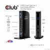CLUB3D USB3.2 Gen1 Type A ar C dviejų ekranų 4K60Hz dokų stotelė, sertifikuota DisplayLink®
