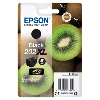 Epson Kiwi Singlepack Juodas 202XL Claria Premium rašalas