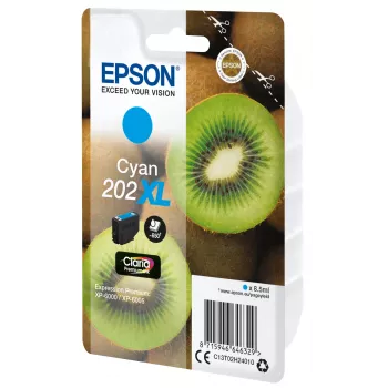 Kasetė Epson 202XL Expression Premium XP-6000 žalsvai mėlyna