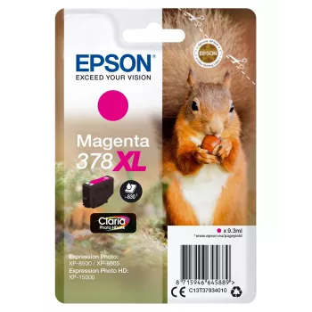 EPSON Singlepack Žydra 378XL Squirrel Clara Photo HD rašalo kasetė