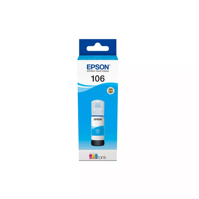 Epson EcoTank 106 žydros spalvos rašalo buteliukas