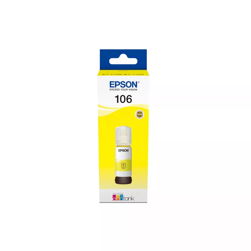 Epson 106 EcoTank geltonas rašalo buteliukas