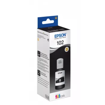 Epson 102 EcoTank juodo pigmentinio rašalo buteliukas