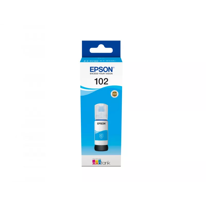 Epson rašalo kasetė C13T03R240 102 Žydra