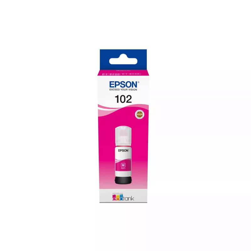 Epson kasetė C13T03R340 102 Magenta rašalas