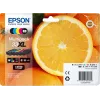 Epson Oranges Multipack 5 spalvų 33XL Claria Premium rašalas, didelė (XL) išeiga, juoda, fotojuoda, žydra, purpurinė, geltona, pigmentinis rašalas, dažinis rašalas, 12.2 ml, 8.9 ml