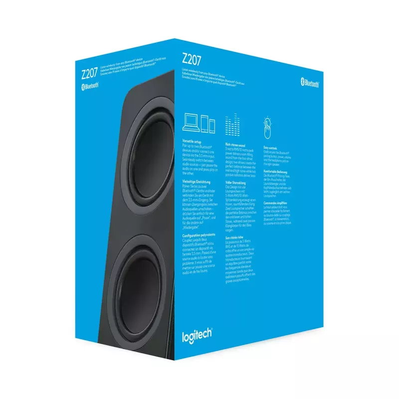 Garsiakalbis Logitech Wireless Bluetooth Juoda 980-001295