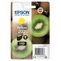 Epson Kiwi Singlepack Geltona 202 Claria Premium Ink, Standard Yield, Geltona, pigmentinis rašalas, 4.1 ml, 1 vnt., 300 puslapių
