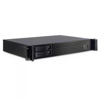 Server Case Inter-Tech 1.5U-1528L Rack Black