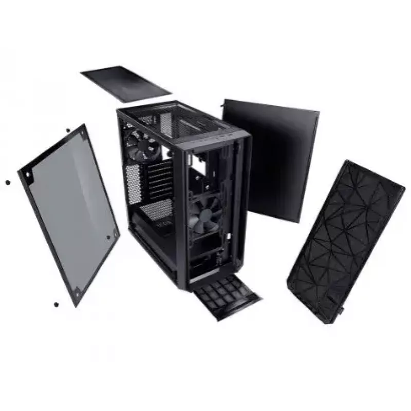 PC dėklas Fractal Design Meshify C Midi Tower juodas