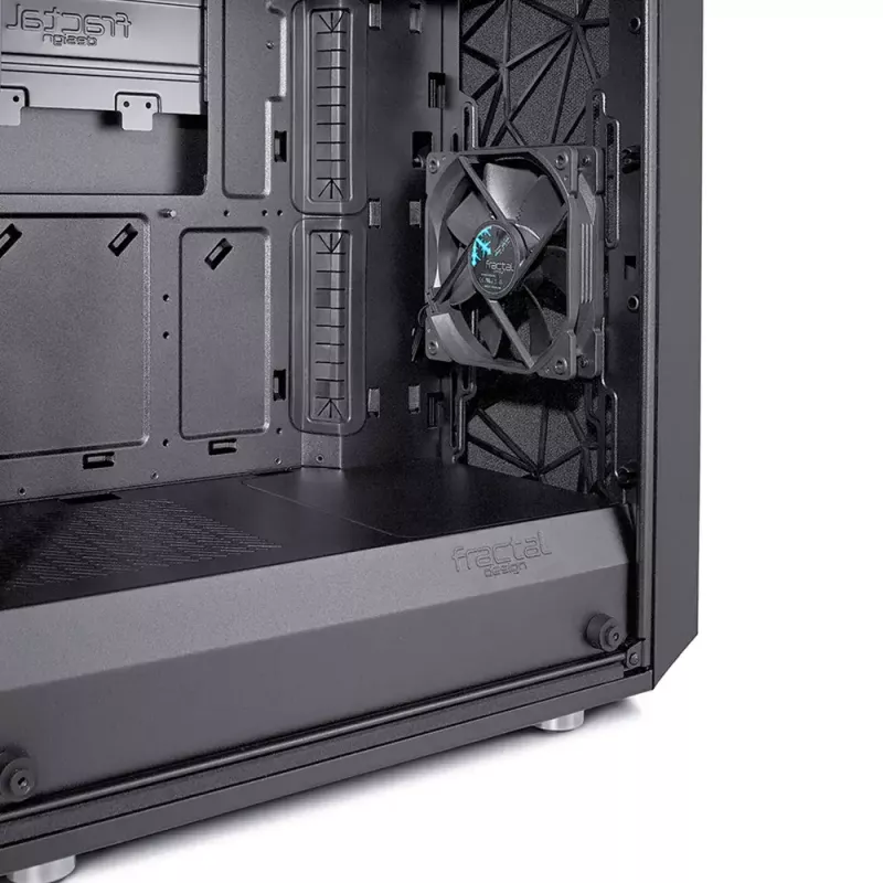 PC dėklas Fractal Design Meshify C Midi Tower juodas
