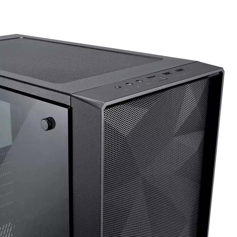 PC dėklas Fractal Design Meshify C Midi Tower juodas