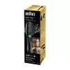 Plaukų šepetys-pagalvė BRAUN BR710 suaugusiems, juodos ir žalios spalvos, 175 g