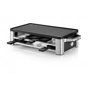 WMF Lono 0415040011 rakletės grilis 8 asmenims 1500 W juoda, chromuota