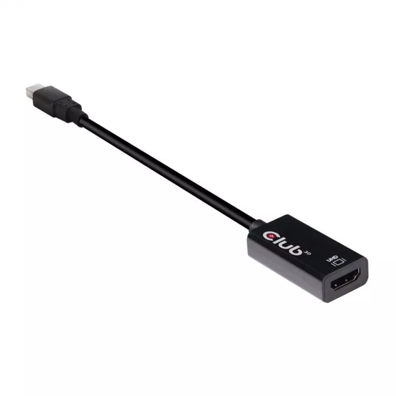 CLUB3D Mini DisplayPort 1.4 į HDMI 2.0b HDR aktyvus adapteris