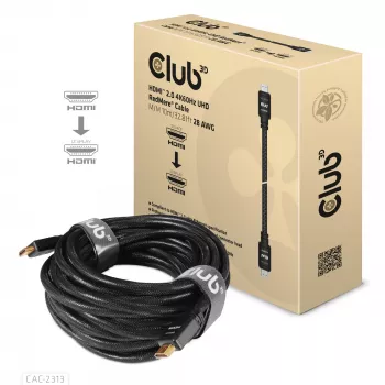 CLUB3D HDMI 2.0 4K60Hz RedMere kabelis 10m/32,8 pėdos