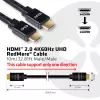 CLUB3D HDMI 2.0 4K60Hz RedMere kabelis 10m/32,8 pėdos