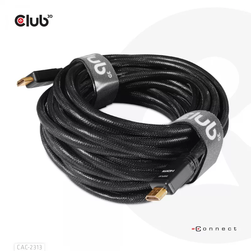 CLUB3D HDMI 2.0 4K60Hz RedMere kabelis 10m/32,8 pėdos