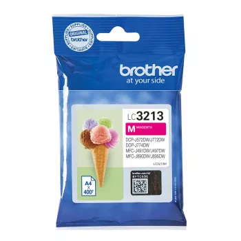 Brother LC3213M rašalo kasetė 1 vnt. Originali didelės išeigos (XL) purpurinė