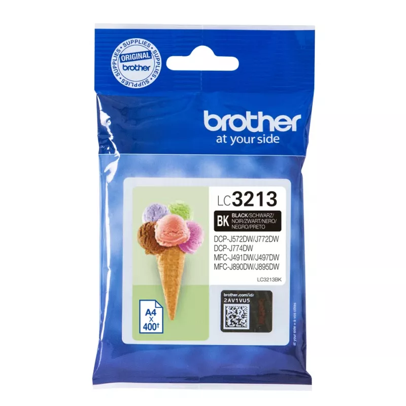 Brother LC3213BK rašalo kasetė 1 vnt. Originali juoda