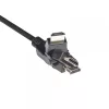 CLUB3D HDMI 2.0 4K60Hz UHD 360 laipsnių sukamas kabelis 2m/6.74ft